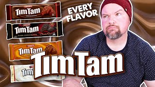 Americans Rank Every Flavor of TimTam  Australias Best Cookies [upl. by Piwowar]