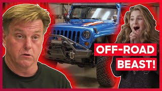 Chip Foose Converts A Stock Jeep Into An OffRoad Masterpiece  Overhaulin [upl. by Nyrrad245]