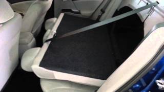 2013 Honda Civic LX Sedan  Trunk Cargo Area Room With Seats Folded Down [upl. by Riva604]