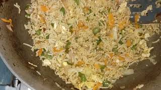 Road Side Fried Rice Recipe in Tamil  Egg Fried Rice  Fried Rice Recipe in Tamil [upl. by Oleic]