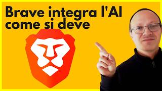 BRAVE integra lintelligenza artificiale BENE  TUTORIAL [upl. by Fairfield]