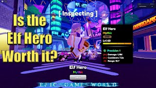 Elf Wizardess Evo and Showcase Anime Defenders Roblox [upl. by Gnof203]