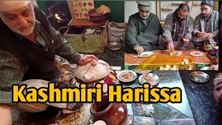 How to make Harissa  Kashmiri Harissa Recipe  explore street food kashmir  Kashmiri vlogger [upl. by Lletniuq]