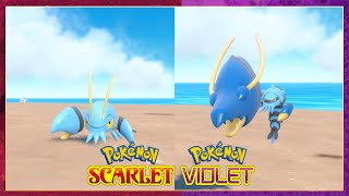 Pokemon Scarlet amp Violet How To Evolve Clauncher Into Clawitzer [upl. by Genna298]