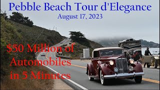 Pebble Beach Tour dElegance [upl. by Ihskaneem]