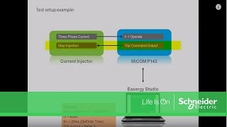 How to set Easergy MiCOM P40 protection relay to trip [upl. by Enomaj]