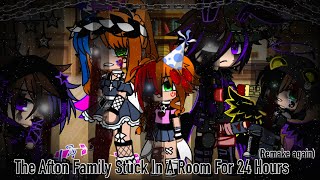 The Afton Family Stuck In A Room For 24 Hours  remake again  FNAF [upl. by Ahseyd612]