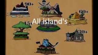 Blox fruits all first sea islands in order [upl. by Tichonn710]