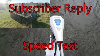 Argo with 54lb Watersnake  speed test [upl. by Alisia]