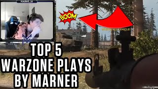 Top 5 Call Of Duty Warzone Plays Made By Toronto Maple Leafs Forward Mitch Marner [upl. by Camel817]