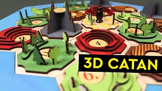 I Built the WORLDS COOLEST Catan Board [upl. by Yesmar]