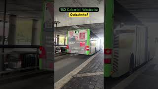 Ostbahnhof Abfahrt 102➡️KaiserleiWestseite dieselbus bussen shorts [upl. by Dannel]