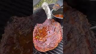 Part 41 Tomahawk Steak juicy Perfection grilled meat grilling food grilledmeat grilledsteak [upl. by Anelrihs]