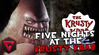 FIVE NIGHTS AT THE KRUSTY KRAB BOB ESPONJA ANIMATRÓNICO  Five Nights at Freddys Fan Game [upl. by Arot]