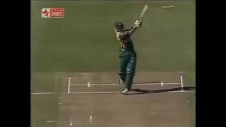 WATCH Herschelle Gibbs pulls Gillespie for a massive SIX BlastfromthePast sixes SAvsAus [upl. by Nylodnarb]