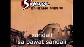 Sandale Siakol lyrics [upl. by Galatea]