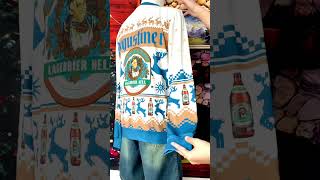 Augustiner Beer Blue Ugly Christmas Sweater Hot Fashion Style [upl. by Endys]