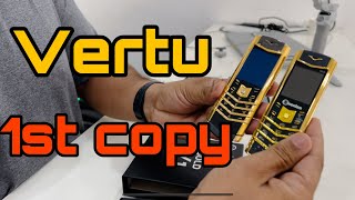 Snexian Bold V1 Unboxing and vertu mobile compared [upl. by Renata]