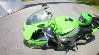 99 ZX6R TOP SPEED 165 MPH [upl. by Tersina]