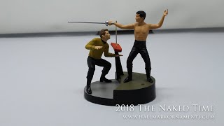 2018 The Naked Time Star Trek Hallmark Ornament [upl. by Emmanuel573]