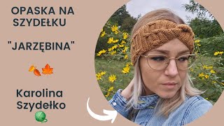 Opaska quotJarzębinaquot na szydełku Karolina Szydełko [upl. by Latihs]