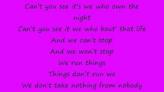 Miley Cyrus  We Cant Stop Lyrics [upl. by Edroi]