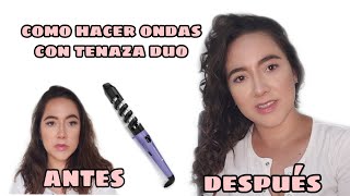 Como hacer rizos con rizador en espiral duo remington [upl. by Emelun135]