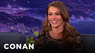 Sofia Vergara Bigger Is Better In Colombia  CONAN on TBS [upl. by Agemo987]