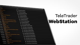 Bemutatjuk Teletrader Webstation  Az okos befektetések [upl. by Aerdua]