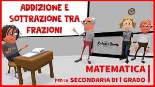 Frazioni algebriche lezione 6  addizione e sottrazione di frazioni algebriche [upl. by Alyakem]