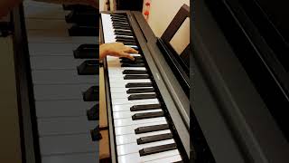 Yamaha P45B digital piano  Vande Mataram  learningpiano indianmusician [upl. by Aholah]