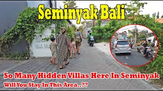 So Many Hidden Villas Inside Part Of Seminyak Will You Stay Here Seminyak Bali Update 2024 [upl. by Sevein]