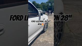 Ford Lightning on 28” MTW Sounding off 🔊🔊🔊 [upl. by Alwin952]