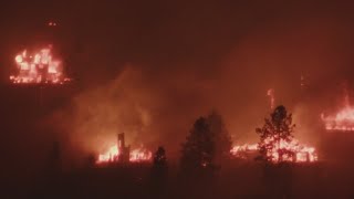 State of emergency in West Kelowna  Latest on British Columbia wildfires [upl. by Ayit85]