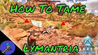 Ark Survival Ascended Taming a Lymantria in Scorched Earth Guide [upl. by Amoakuh]