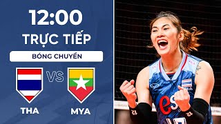 🔴 Thái Lan vs Myanmar  ไทย  เมียนมาร์  Đôi Công Quyết Liệt [upl. by Ursal]