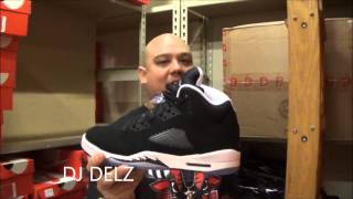 Air Jordan 5 Oreo Grade School Retro Sneaker Review [upl. by Outhe]