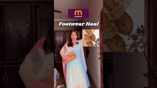 Haldi special footwear haul explore trending fashiontrends haul [upl. by Llerehc]