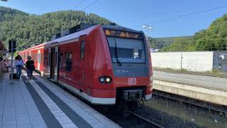 In der mod Br 425 als S1 der SBahn RheinNeckar von Eberbach nach Osterburken mit fettem SOUND [upl. by Leimad]