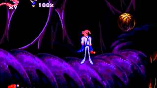 Earthworm Jim Sega Genesis Playthrough  Buttville [upl. by Wilhide]