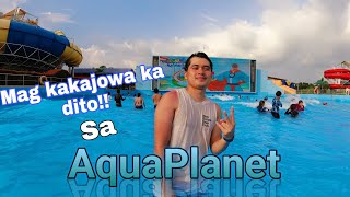 AQUA PLANET  the largest water park in the Philippines  CLARK PAMPANGA [upl. by Dorise]