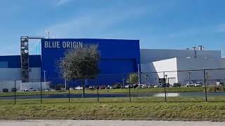 Blue Origin Rocket facility [upl. by Berwick]