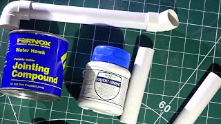 How to apply fernox amp solvent cement to fittings [upl. by Yoong]