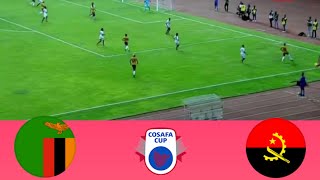 🔴 LIVE Zambia vs Angola Women COSAFA Womens Cup Live Match Updates [upl. by Ahrendt]