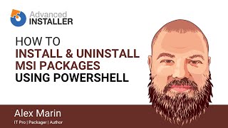 How to Install amp Uninstall MSI Packages using PowerShell [upl. by Leahcimluap759]