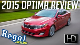 2015 Kia Optima Review amp Test Drive at RegalLakeland [upl. by Shela188]