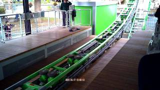 Drayton Manor Park I Vekoma mini boomerang I Ben 10 Ultimate Mission POV HD [upl. by Fiske]