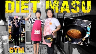 FIRST TIME COOKING DIET MEAL 🤣 AND GYM 💪VLOG2  MR JUNIOR  bibekthakuri127 [upl. by Naitsabes]