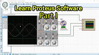 Introduction to Proteus  Tutorial 1 for beginners [upl. by Ardisj]