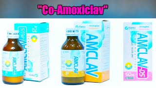 AmclavCoAmoxiclavsyrups UsesSide EffectsPregnancyprecautionsDosage Contraindication [upl. by Tiebold]